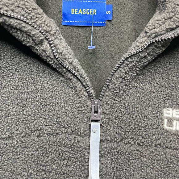 Oversized Embroidered Sherpa Coat - Picture 7 of 16